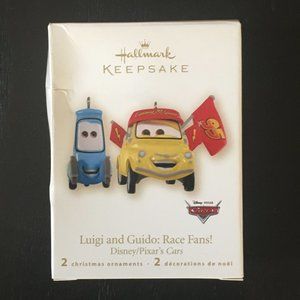Hallmark Ornament Luigi Guido Race Fans Cars